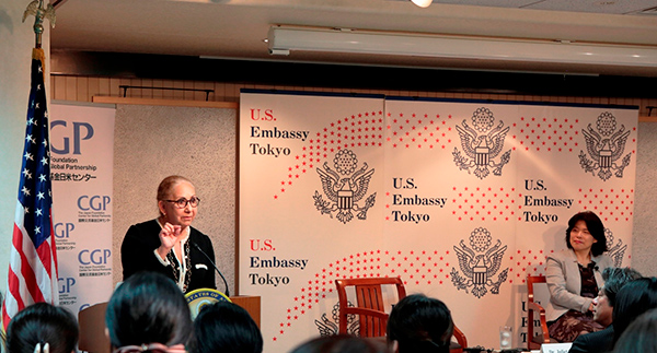ジュリエット・ガルシア氏東京講演会「女性のリーダーシップと米国の高等教育」の写真
