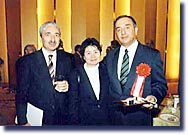 Photo of Mr.Tuncoku at ceremony