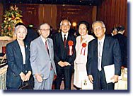 Photo of Mr.Yamamoto at ceremony