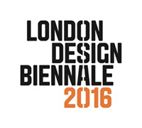 第1回 ロンドン・デザイン・ビエンナーレ2016のロゴ