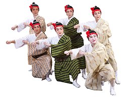 Photo of 6 male dancers