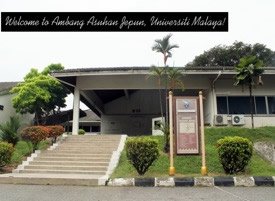Picture of the building of the Universiti Malaya