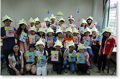年中行事で学ぶ日本語（こどもの日編）の受講生の写真