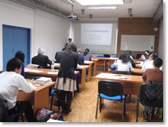日本語教師会勉強会の様子の写真