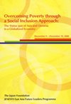 Overcoming Poverty through a Social Inclusion Approach: The Status quo of Asia and Oceania in a Globalized Economy表紙画像