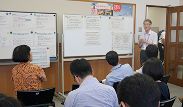 「海外におけるビジネス日本語教育のための教師研修」研究会の写真