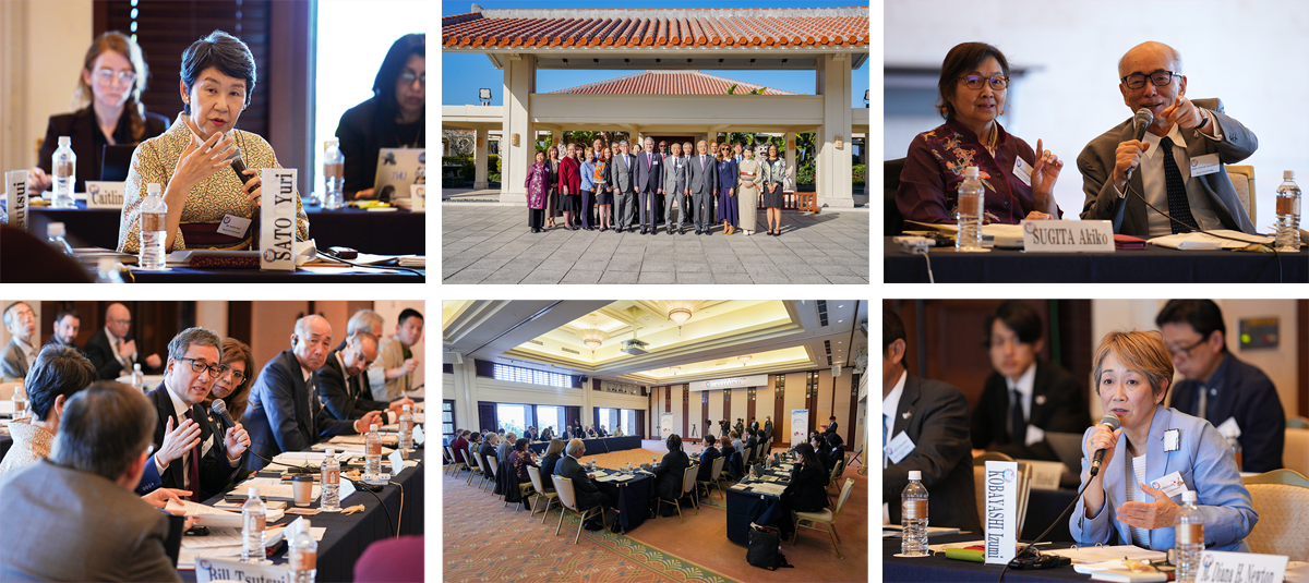 第31回カルコン日米合同会議の様子を組み合わせた6点