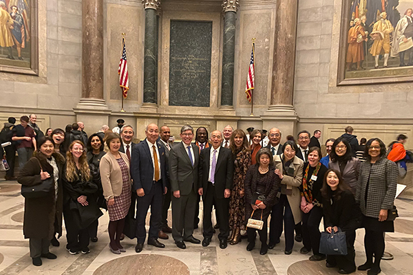 Group photo at the U.S. National Archives
