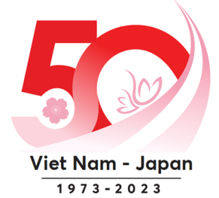Logo of 50th VietNam - Japan 1973-2023