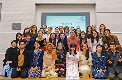 Photo of Training for Japanese-language learners at the Japanese-Language Institute, Kansai