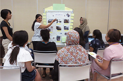 Photo of short-Term Training Program for Teachers of the Japanese Language (Summer) held at the Japanese-Language Institute, Urawa
