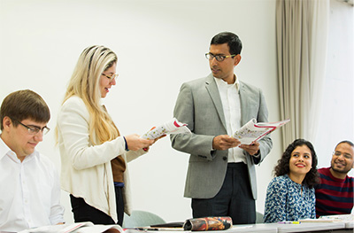 Photo of Japanese-Language Program for Specialists held at the Japanese-Language Institute, Kansai