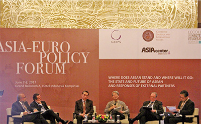 Photo of the 1st Asia-Euro Policy Forum