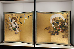 Photo of Treasures from Kyoto: 300 Years of Rinpa Creation, National Treasure, Wind God and Thunder God, Tawaraya Sōtatsu, Kennin-ji, Kyoto