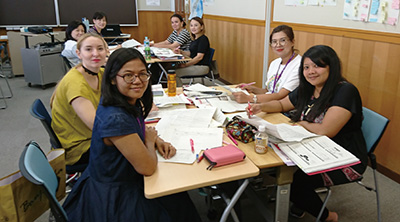 Photo of a short-Term Training Program for Teachers of the Japanese Language (Summer) held at the Japanese-Language Institute, Urawa