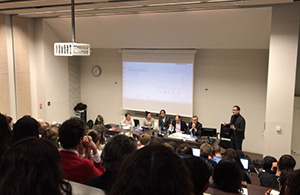 Photo of an open lecture at INALCO