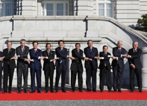 Photo of the ASEAN-Japan Commemorative Summit Meeting in Tokyo