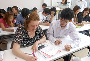 Photo of trainees of "Care Worker Introduction Course Program for Foreign Residents”