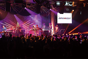 Photo of performance at the JAPAN NIGHT Concert