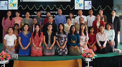 Photo of Myanmar Japanese-Language Teacher Training Course opening ceremony