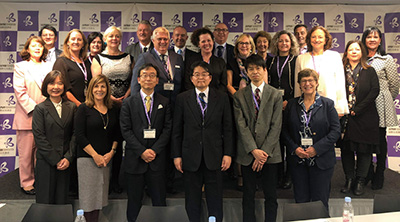Photo of Australian school principals visit the Japan Foundation headquarters
