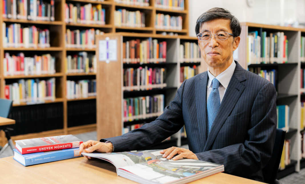 Photo of UMEMOTO Kazuyoshi, President of the Japan Foundation