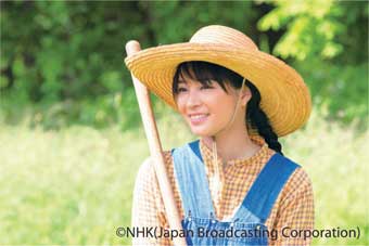 Photo of HIROSE Suzu in the drama Natsuzora:Natsu's Sky