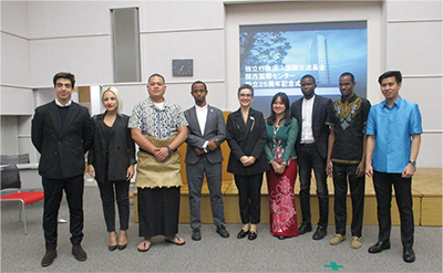 Photo of participants of the Training for Foreign Service Officers and Public Officials with Ambassador Kovač of the Republic of Serbia