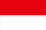 Image of the national flag of Indonesia