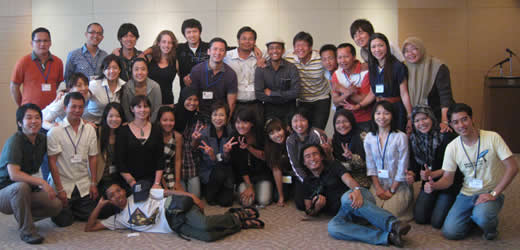 Photo of JENESYS East Asia Future Leaders Programme participants