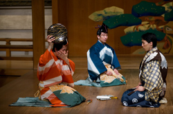 Photo of Kyogen: FUTARI BAKAMA(Two People in One Hakama )