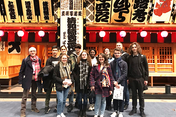 Photo of Group A visit: Touring the Edo-Tokyo Museum on February 11, 2020