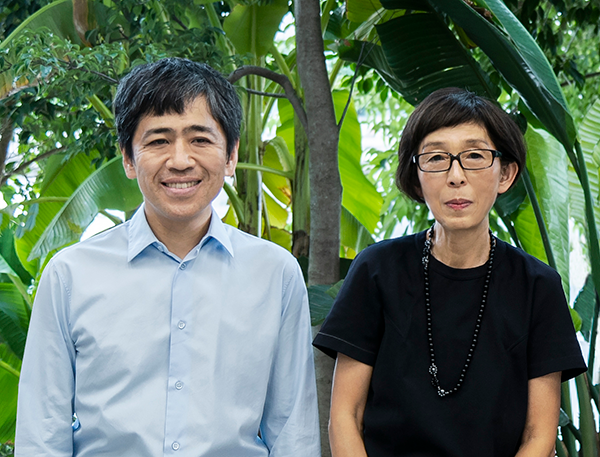 Portrait of Kazuyo Sejima and Ryue Nishizawa of SANAA together
