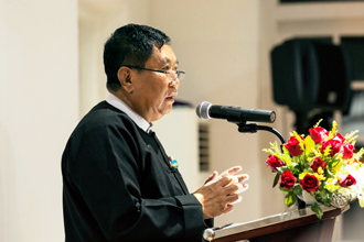 ”マウン・マウン・ソー　ヤンゴン市長の写真”