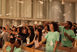 小松サマースクール閉会式の写真