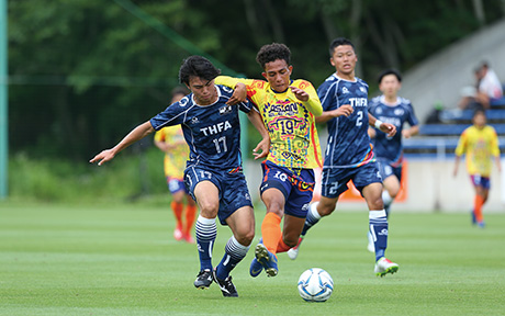 サッカー国際親善試合「JapaFunCup」の写真