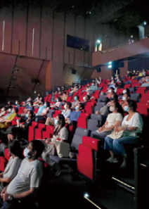 「シンガポール日本映画祭」会場内の写真
