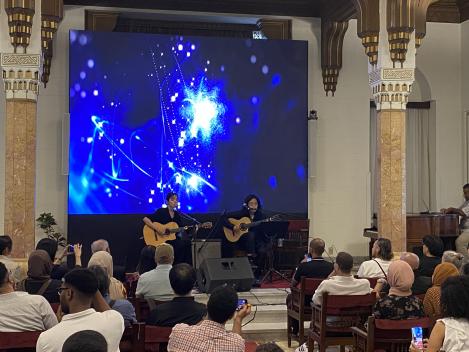 カイロでの公演の様子