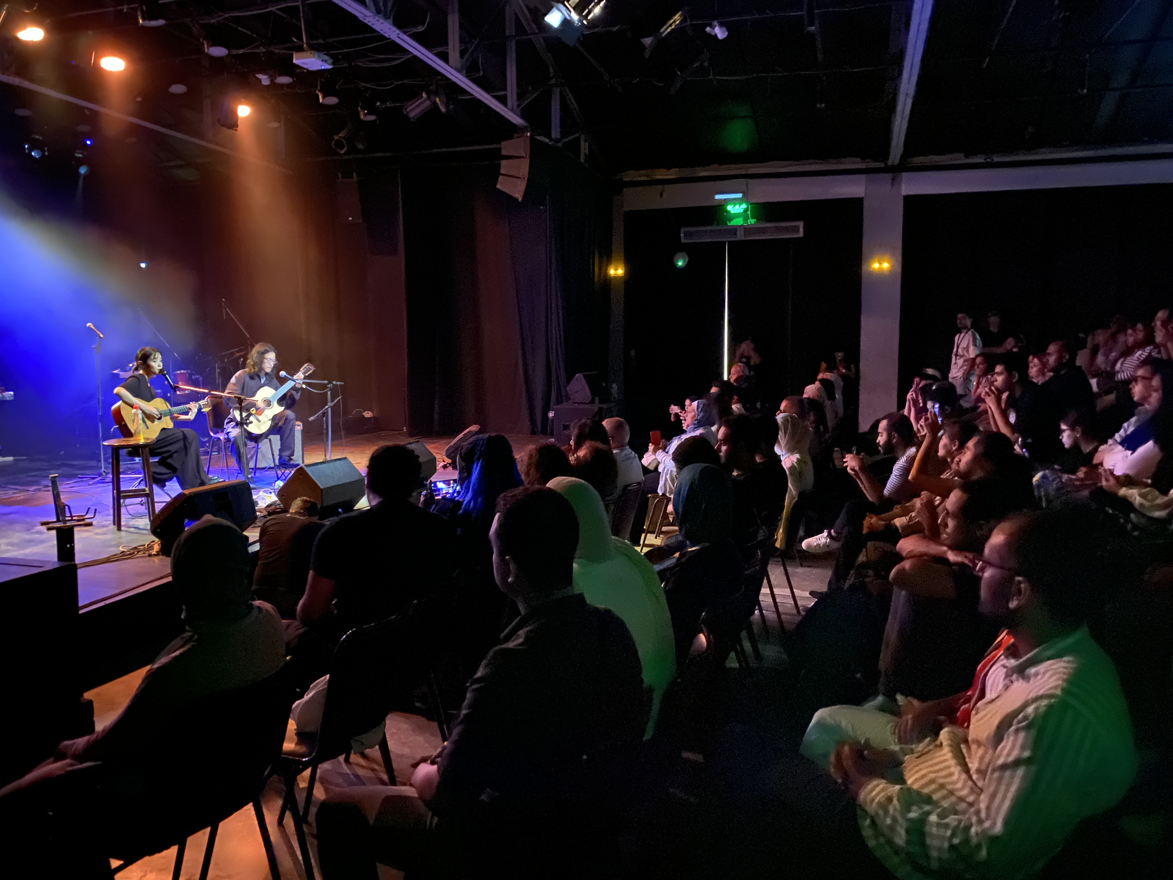 アレキサンドリアでの公演の様子