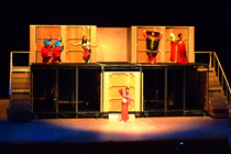 Stage photograph of MAU: J-ASEAN Dance Collaboration