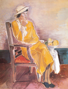 李仁星 《黄色いワンピースの婦人》の作品写真