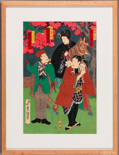 photo of Manners and Customs of Edo by Utagawa Toyokuni Ⅳ