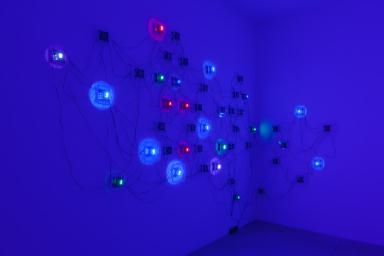 Photo of artwork by Tatsuo Miyajima