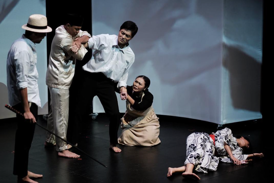 マライの虎—ハリマオ上演の様子