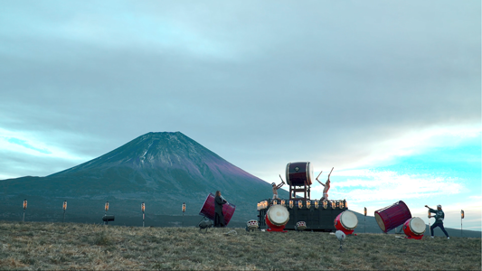 鬼太鼓座の和太鼓公演の写真3