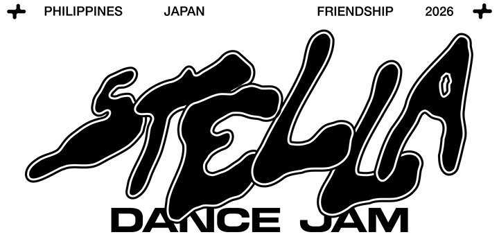 Philippines x Japan Friendship 2026 STELLA DANCE JAMのロゴ