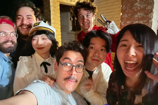 ハロウィンパーティーの写真