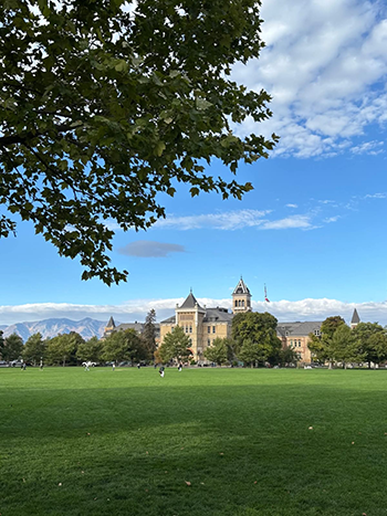 ユタ州立大学の全景