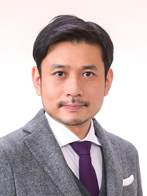 中西嘉宏氏のポートレート