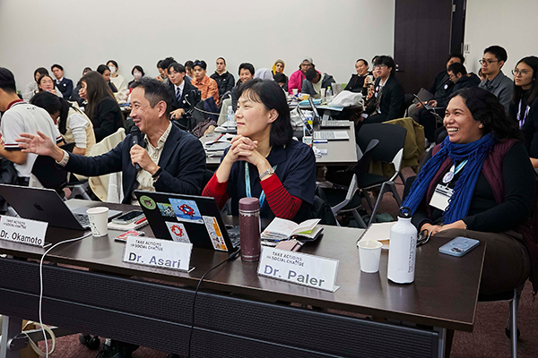 最終発表会のコメンテーターの人たち